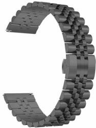 Mybandz Steelo curea de ceas metalic / negru/ 22mm 22SKU2600 (22SKU2600)