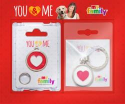 My family medalion - You&Me, inimă 1 pachet