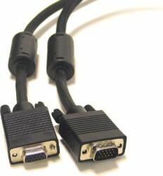 Valueline VLCP59100B50 D-SUB hosszabbító kábel 5m Fekete (5412810264285)