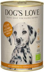 DOG’S LOVE 6x 400g Dog's Love bio pulyka nedves kutyaeledel