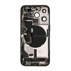  Apple iPhone 14 Pro A2890, A2889, A2892, A2891 EU verzió szerelt középső keret, akkufedél (hátlap) arany OEM
