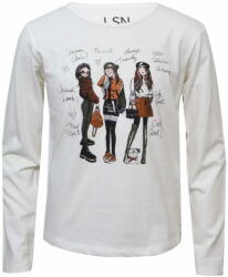 Losan Girls friends hosszú ujjú póló/felső strasszokkal 8 év (128 cm) - mall