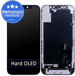 Apple iPhone 14 - Ecran LCD + Sticlă Tactilă + Ramă Hard OLED FixPremium