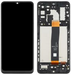Samsung GH82-25453A Gyári Samsung Galaxy A32 5G SM-A326B LCD kijelző érintővel fekete kerettel előlap (GH82-25453A)