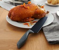 Tchibo Univerzális konyhai kés Fekete penge Gránitszínű markolat