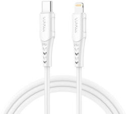 Vipfan USB-C to Lightning cable Vipfan P04, 3A, PD, 2m (white) (25471) - 24mag