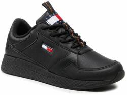 Tommy Jeans Sneakers Tommy Jeans Flexi Runner Ess EM0EM01080 Black BDS Bărbați