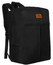 Peterson fekete hátizsák, kézipoggyász 40×25×20 cm (Z-41441138)