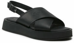 Calvin Klein Sandale Calvin Klein Flatform Sandal Hf HW0HW01139 Ck Black BAX