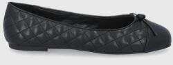 ALDO bőr balerina cipő Braylynn fekete, lapos talpú, 13102762 - fekete Női 36
