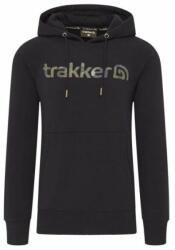 Trakker CR Logo Hoody Black Camo kapucnis felső L (207861)