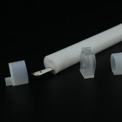 ArtLED FlexPro, flexibilis LED profil, hajlítható, szilikon, 10 mm-es LED szalaghoz, DIY-S20D (415701)