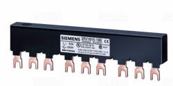 Siemens 3RV1915-2BB 3F fésűs sín motorvédőhöz, 3 db 55mm-es leágazással, S00-S0 - Készlet erejéig! ! ! (3RV19152BB)