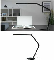 Paulmann 78912 LED Desk FlexBar asztali lámpa, 3-lépéses-dimmelés, fekete, 3000K-6500K változtatható, beépített LED, 1050 lm, IP20 (PAULMANN 78912)