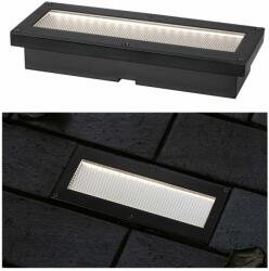 Paulmann 94576 Outdoor Solar kültéri beépíthető lámpa, négyzet, fekete, 3000K melegfehér, 0, 12 lm, IP67 (94576)