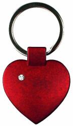 BASI SH 0510 szív formájú kulcstartó (piros)