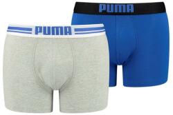PUMA placed logo boxer 2p s | Férfi | Bokszeralsó | Szürke | 906519-18
