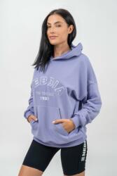 NEBBIA Branded Oversized Hoodie GYM RAT XS | Női | Kapucnis pulóverek | Lila | 256-light purple