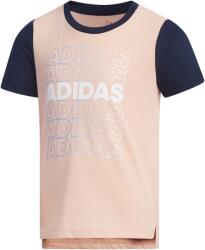 Adidas LG COT TEE 116 cm | Gyermek | Pólók | Rózsaszín | EH4083