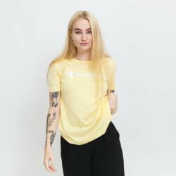 Champion Crewneck T-Shirt L | Női | Pólók | Sárga | 114911-YS105