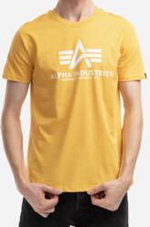Alpha Industries Basic T-Shirt S | Férfi | Pólók | Sárga | 100501-670