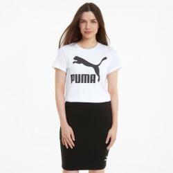 PUMA Classics Logo Tee XS | Női | Pólók | Fehér | 530076-02