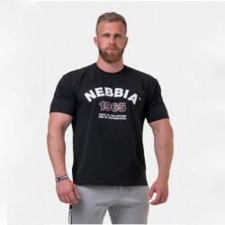 NEBBIA Golden Era T-shirt M | Férfi | Pólók | Fekete | 192-BLACK
