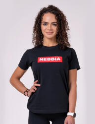 NEBBIA Women's T-Shirt M | Női | Pólók | Fekete | 592-BLACK