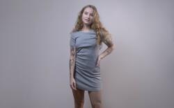 Champion Dress XL | Női | Ruha | Szürke | 112613-EM006