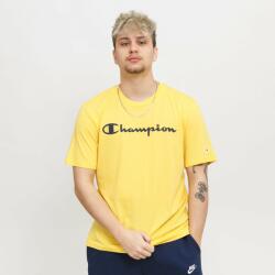 Champion Crewneck T-Shirt L | Férfi | Pólók | Sárga | 218531-YS019