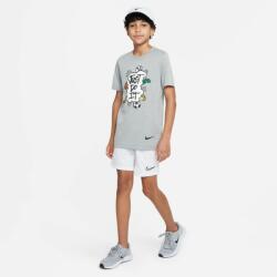 Nike dri-fit big kids xs | Unisex | Pólók | Szürke | DX9534-074