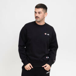 Champion Crewneck Sweatshirt L | Férfi | Kapucnis pulóverek | Fekete | 220169-KK001