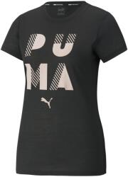 PUMA Performance Branded SS Tee S | Női | Pólók | Fekete | 520921-01
