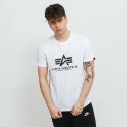 Alpha Industries Basic T-Shirt S | Férfi | Pólók | Fehér | 100501-09