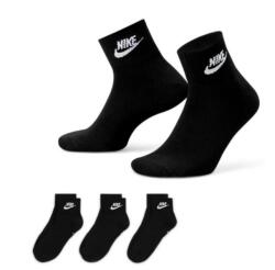 Nike DRI FIT SOCK 3pp S | Unisex | Zokni | Fekete | DX5074-010