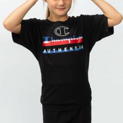 Champion Crewneck T-Shirt M | Unisex | Pólók | Fekete | 306517-KK001