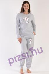 Vienetta Hosszúnadrágos macis flanel női pizsama (NPI6111 XL)
