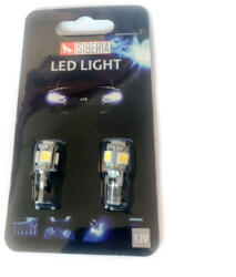 Strand's Izzó, T10 helyzetjelző, 12V, 5W, 5 SMD Fehér Canbus, bliszterben, prémium minőség (HN-T106LB)