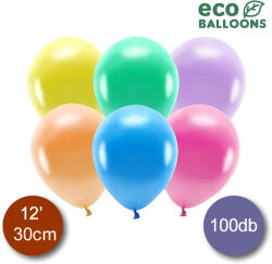 Belbal Eco lufi, latex, metál vegyes színek, d30 100 db