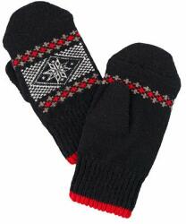 Vlnka Mănuși cu un singur deget de lână fulg de zăpadă - negru mărimi îmbrăcăminte Uni (4-00313-UNI)
