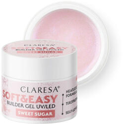 Claresa Soft&Easy Builder zselé, Sweet Sugar 12g