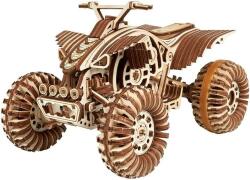 Wood Trick Puzzle 3D mecanic, Raptor Quad Bike, WT, lemn, 339 piese