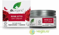 Dr. Organic Crema de Zi cu Trandafir Bio 50ml