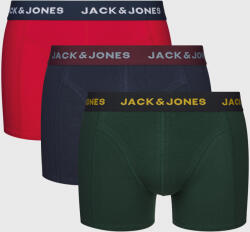 Jack & Jones 3PACK Boxeri JACK AND JONES James albastru-verzui XXL