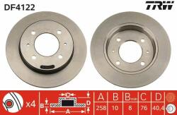 TRW Disc frana TRW DF4122 (DF4122) - automobilus