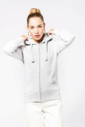 Kariban KA464 NŐI KAPUCNIS VÉGIG CIPZÁRAS PULÓVER (ka464wh-s)