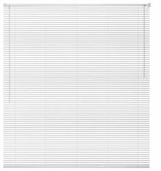 VidaXL Jaluzele de fereastră, aluminiu, 140 x 160 cm, alb (242797) - izocor