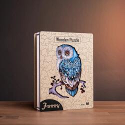 Rejtélyes bagoly fa puzzle L Prémium fa doboz