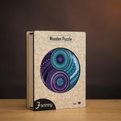  Mandala fa puzzle L Prémium fa doboz
