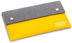 Gokos Trusă cosmetică Sunny Yellow - Gokos Wallet Leather